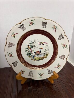 Vintage Wood and Sons England Ironstone Plate